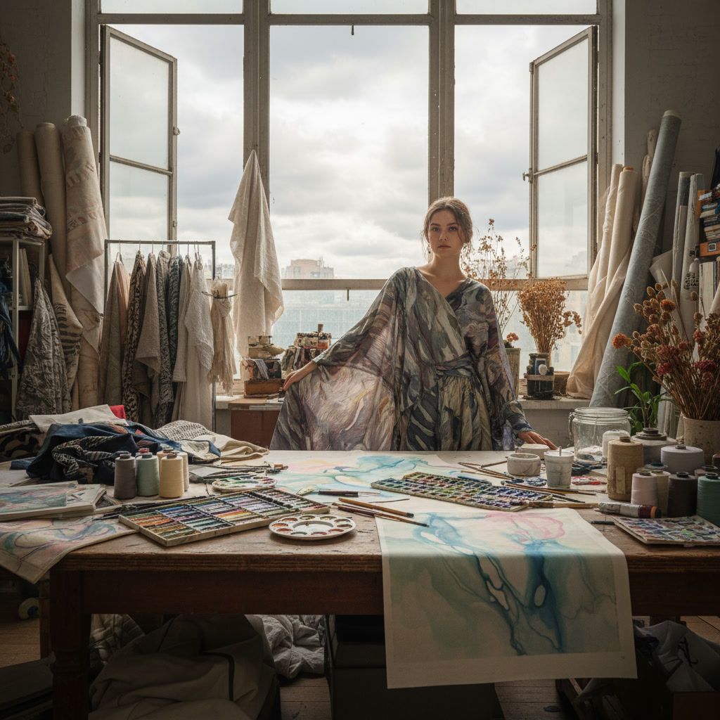 Atmospheric color study