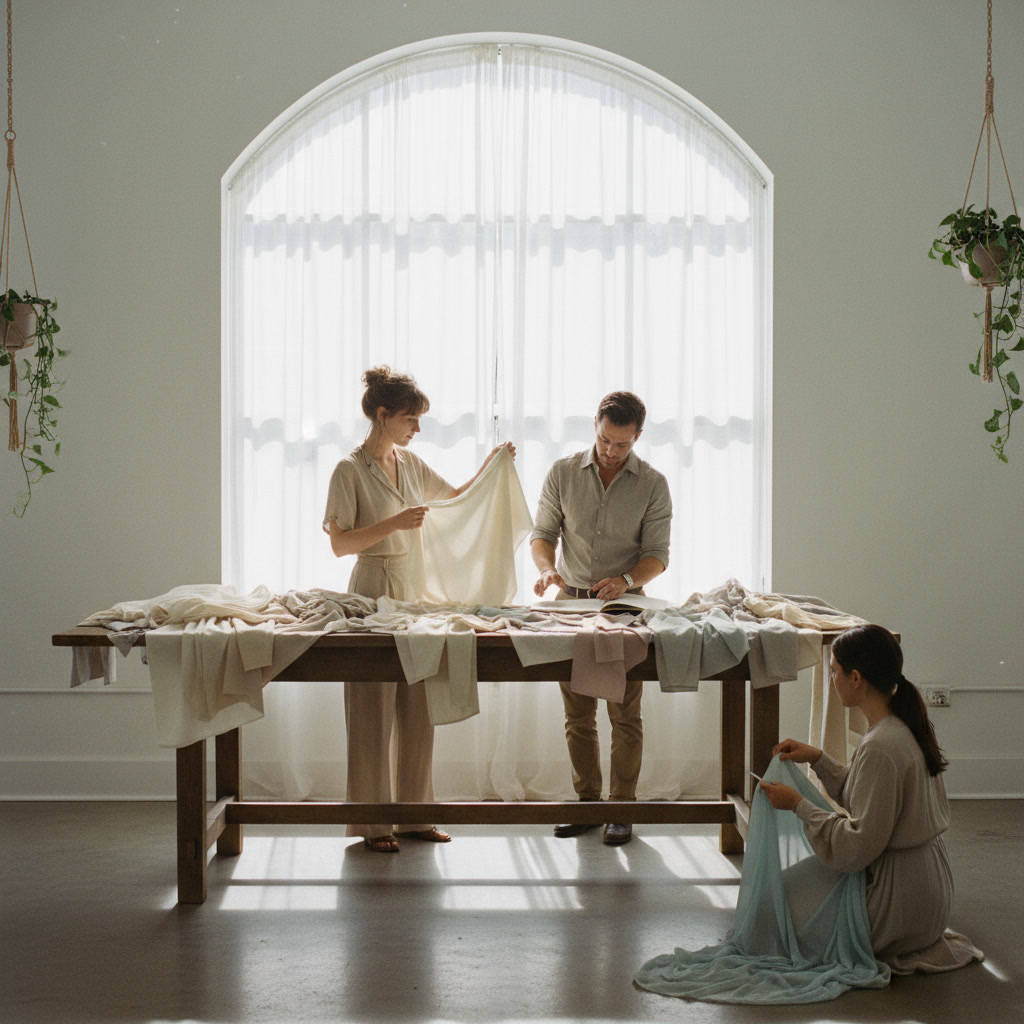 Seasonal mood palette development