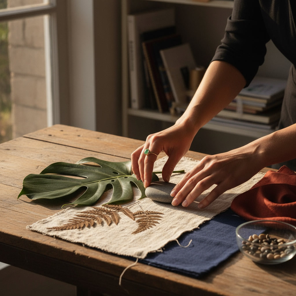 Light and fabric interaction