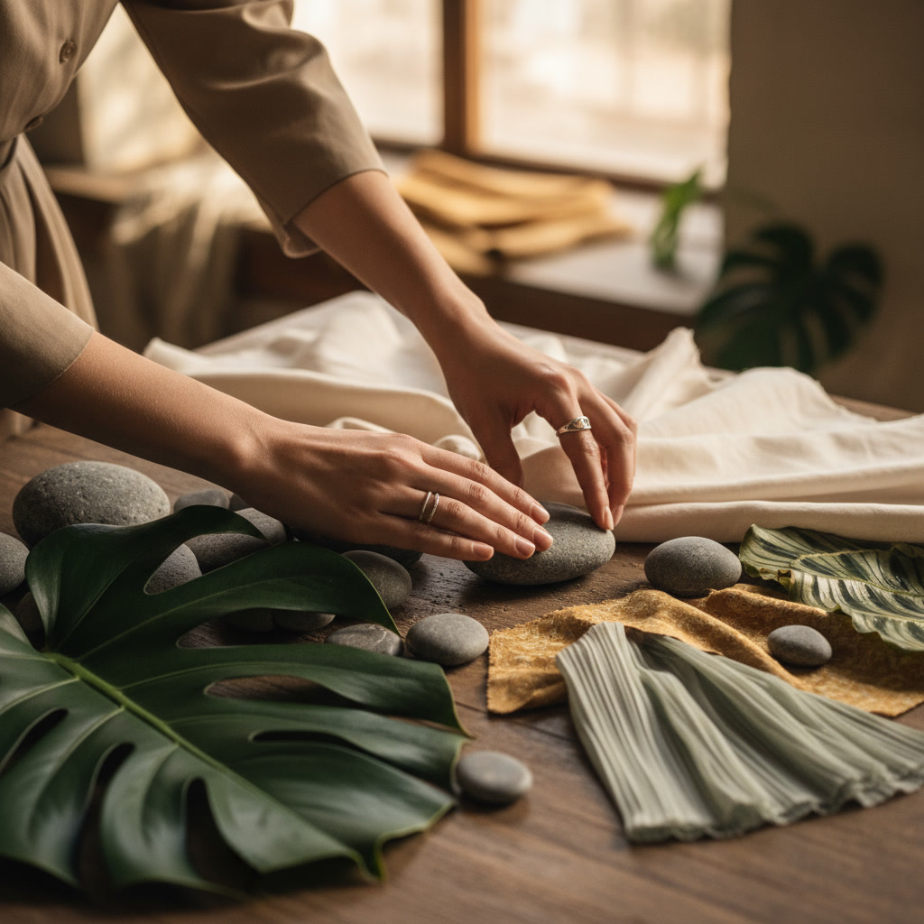 From landscape to palette